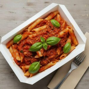 PENNE AO MOLHO SUGO C/ MANJERICÃO (300g)