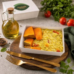 RISOTO DE FRANGO CREMOSO C/ LEGUMES (350g)