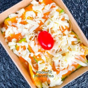 LASANHA DE ABOBRINHA COM CARNE MOÍDA (300g)